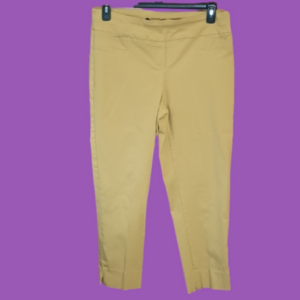 M34 5 for $25 Mustard yellow pull on trousers 14